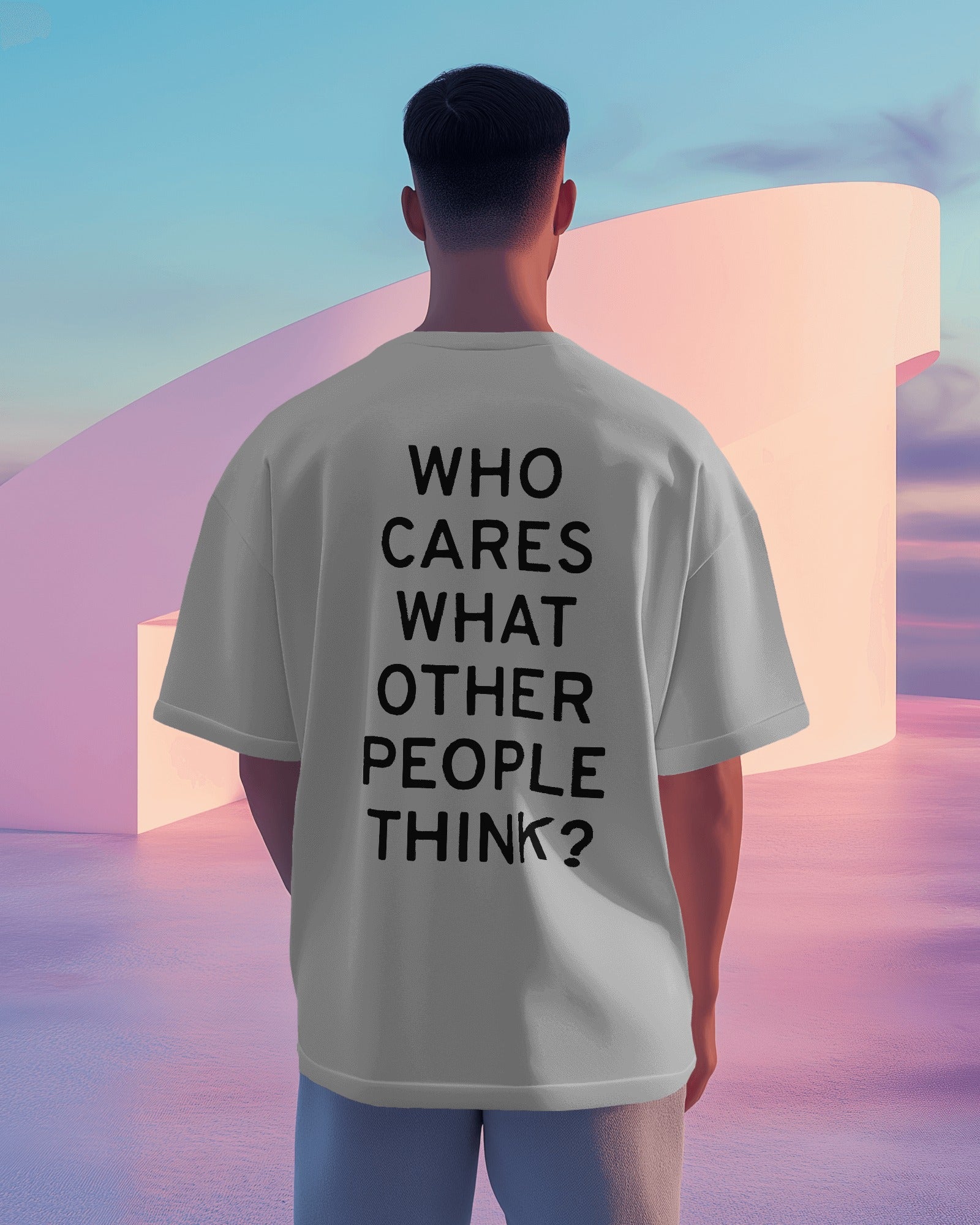 Short Sleeve T-shirt: WHO CARES???? Short Sleeve T-shirt: WHO CARES????