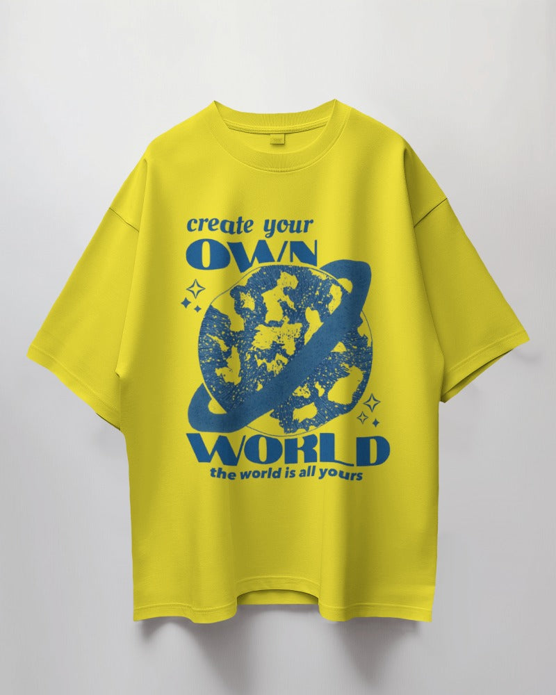 Unisex Short Sleeve T-Shirt: Create Your Own World Unisex Short Sleeve T-Shirt: Create Your Own World