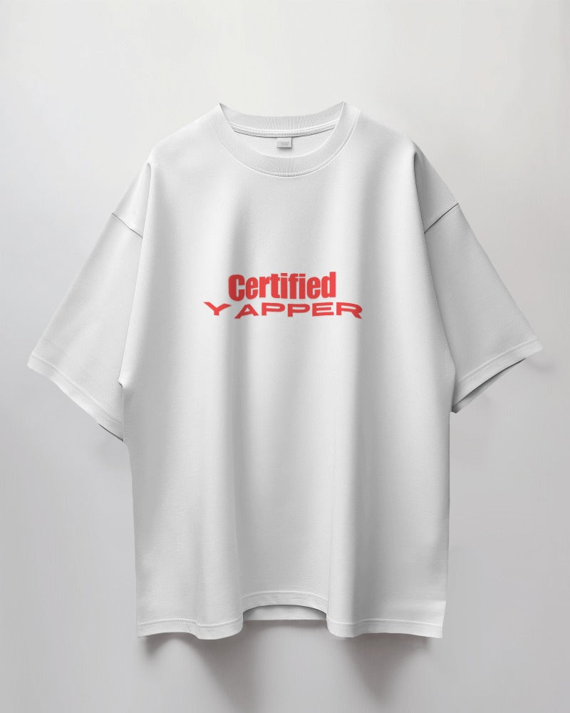 Unisex Short Sleeve T-Shirt: Certified Yapper Unisex Short Sleeve T-Shirt: Certified Yapper