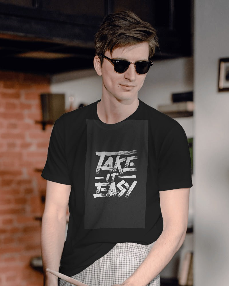 Unisex Short Sleeve T-Shirt: Take It Easy Unisex Short Sleeve T-Shirt: Take It Easy