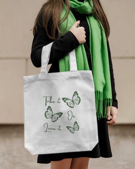 Canvas Tote Bag:Take it