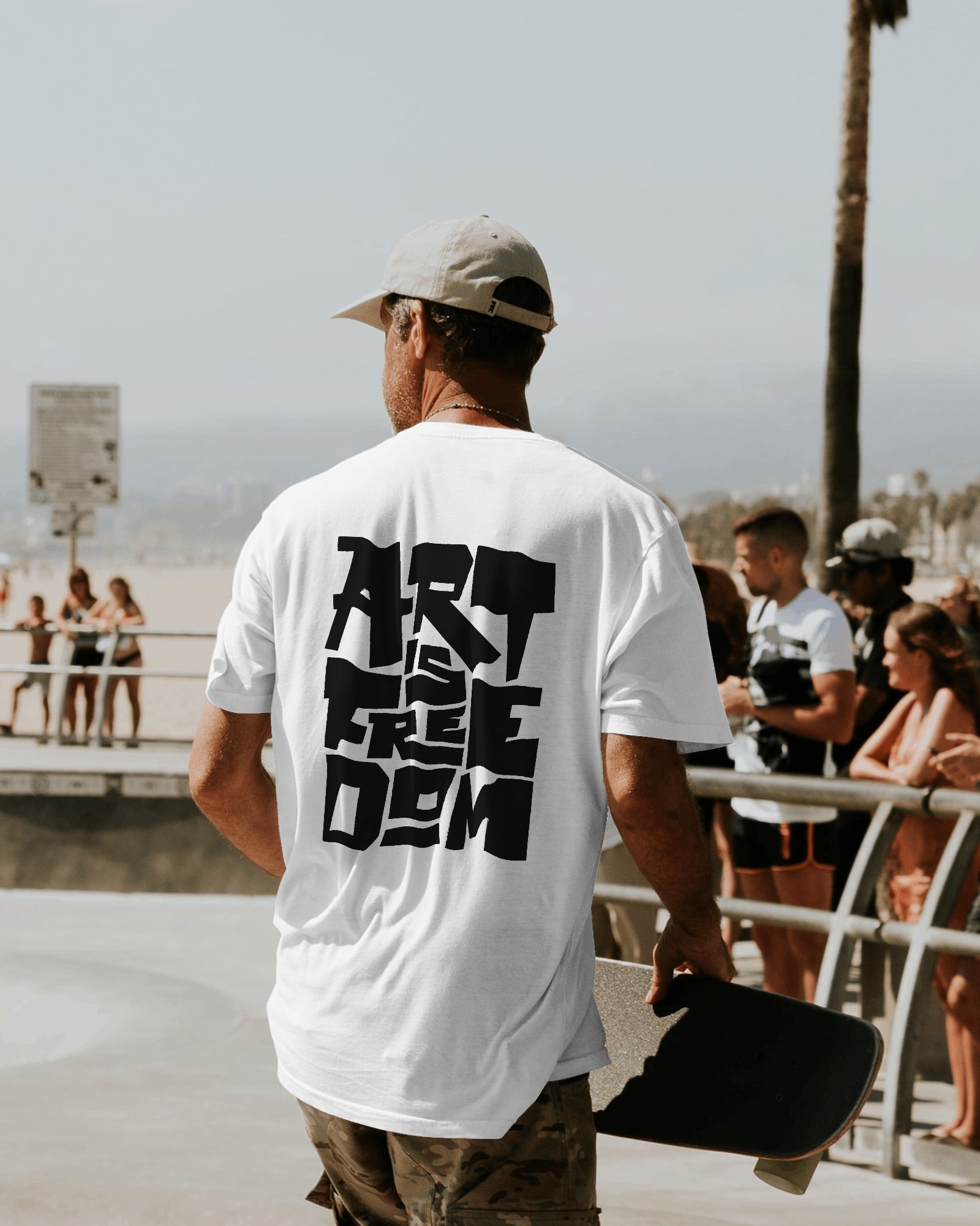 Unisex Short Sleeve T-shirt: ART IS FREEDOM Unisex Short Sleeve T-shirt: ART IS FREEDOM