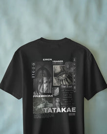 Unisex Short Sleeve T-shirt: Eren Yeager "Tatake"